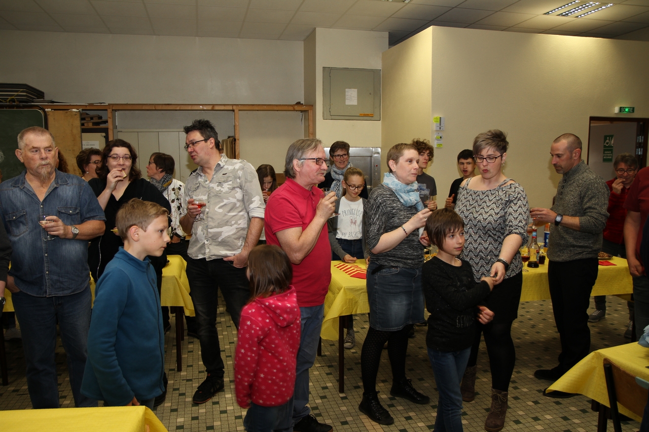 Repas annuel du club 6 avril 2019. 